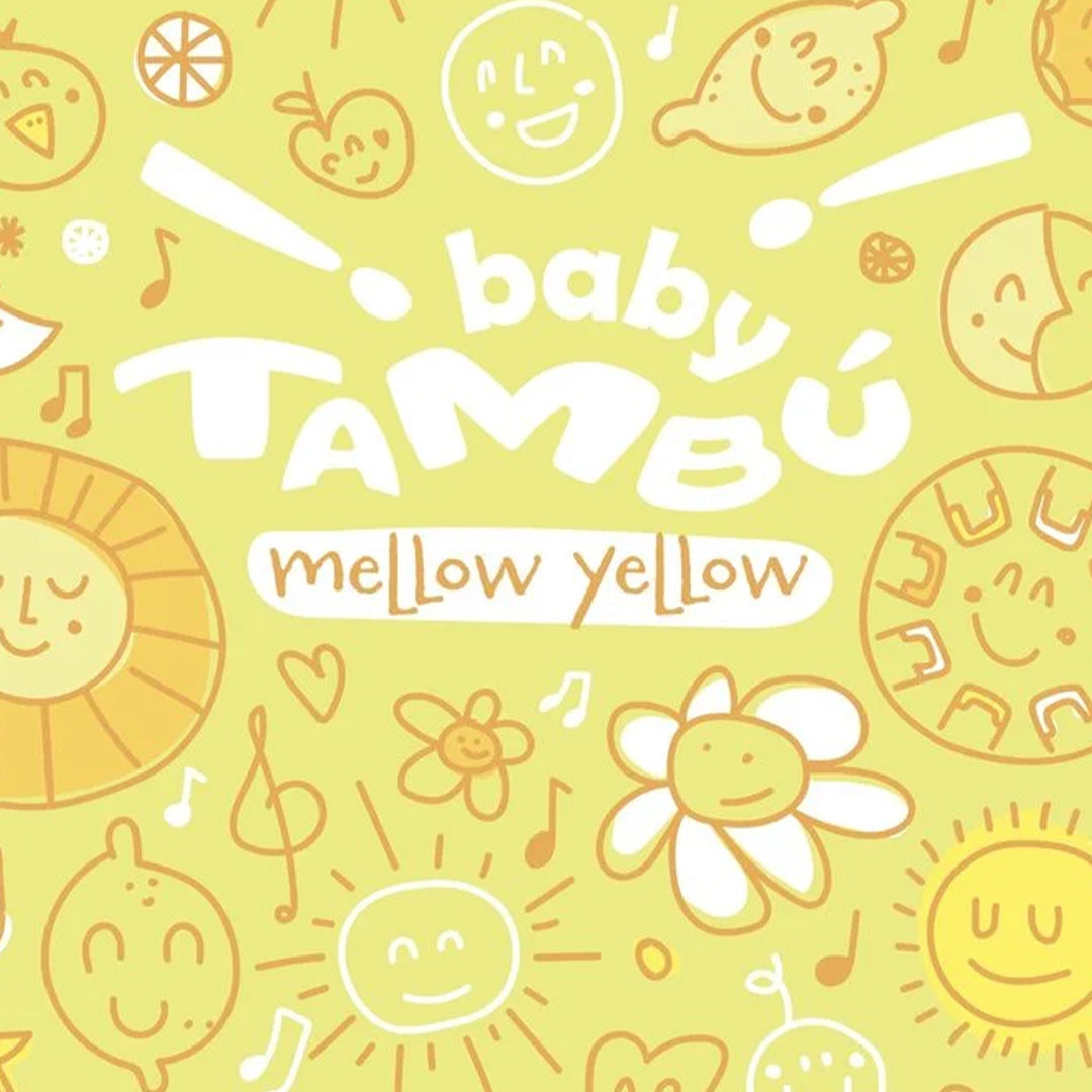 tambu tongtrommel - mellow yellow - Ø15 cm | JCTMB06Y | 6