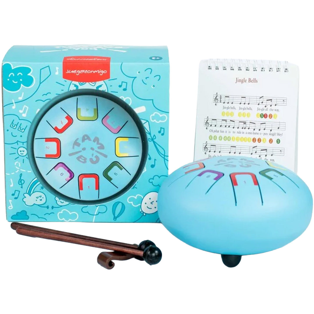 tambu tongtrommel - sky kite - Ø15 cm | JCTMB06B | 4