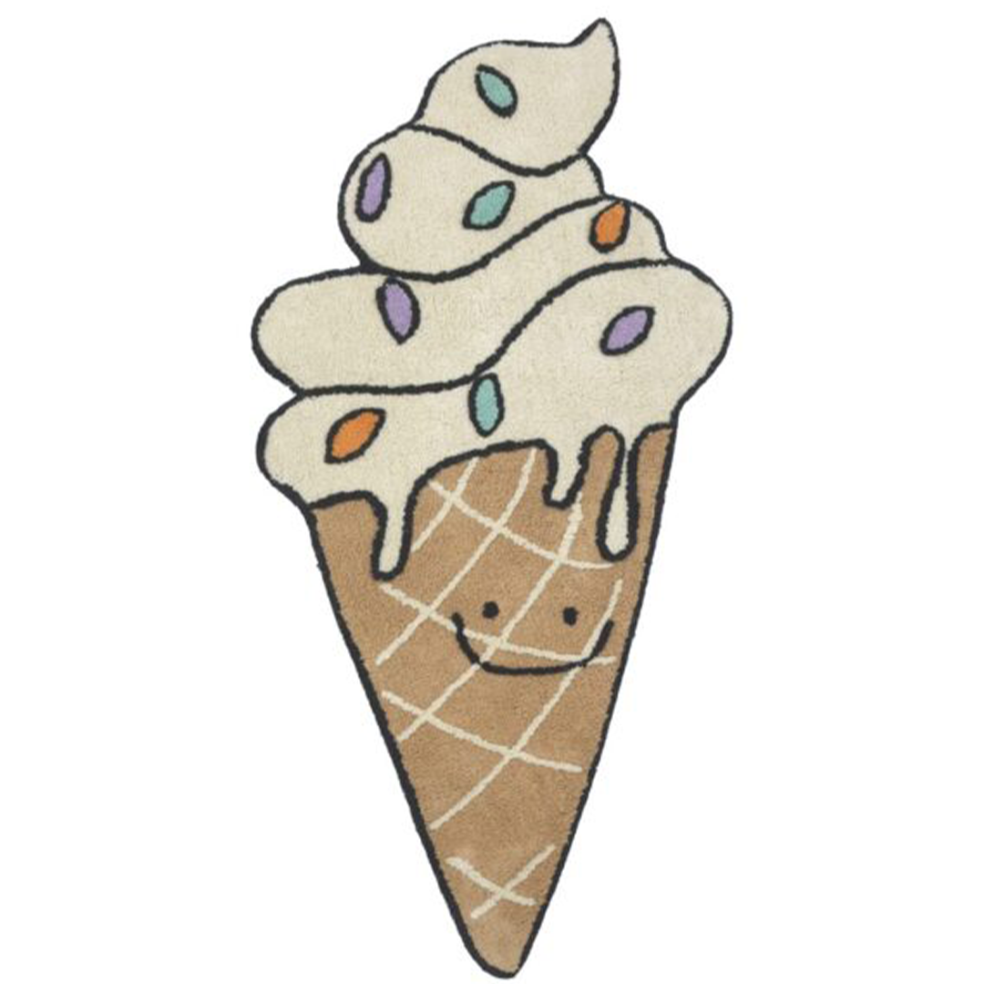 tapis petit vloerkleed ice cream - 130x60 cm | TC3029 | 0
