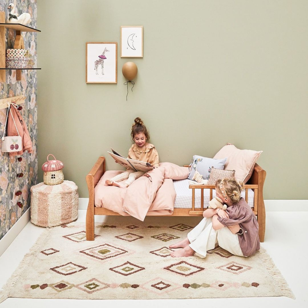 tapis petit vloerkleed liz - pink aubergine - 120x170 cm  | TC3038 | 1