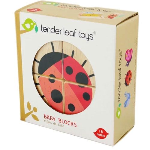 tender leaf toys blokkenpuzzel (4st) | 4608452 | 2