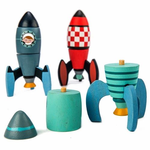 tender leaf toys bouwset raketten | 4608335 | 2