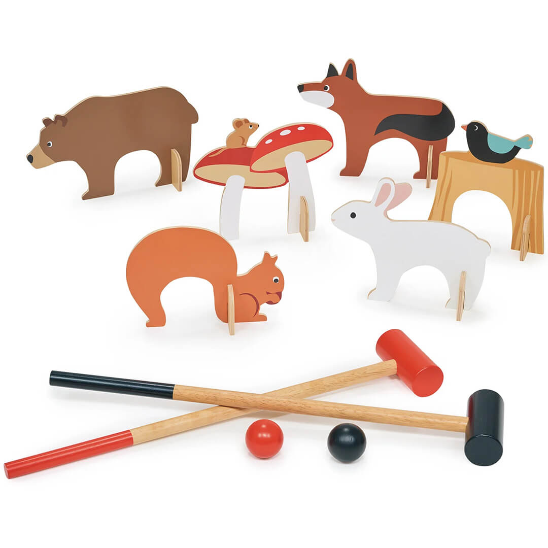 tender leaf toys croquetspel bos | 4608622 | 0