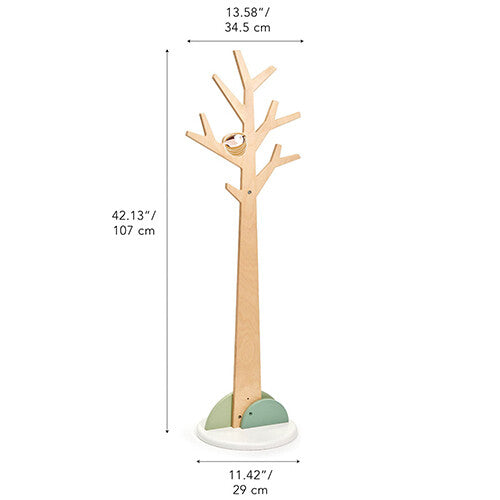 tender leaf toys kinderkapstok bos | 4608809 | 1