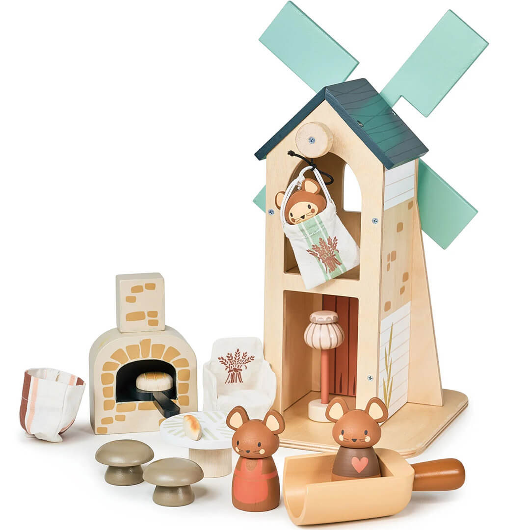 tender leaf toys molen - 15-delig | 4608380 | 3