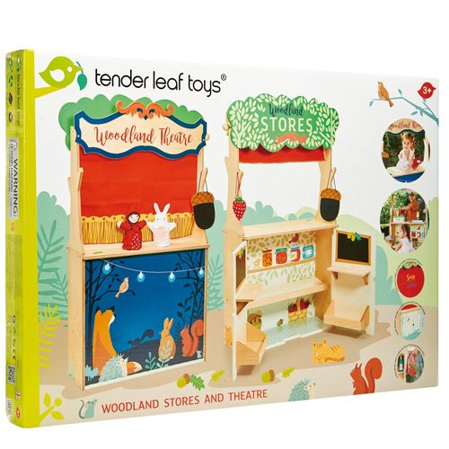 tender leaf toys poppenkast en winkeltje | 4608256 | 2