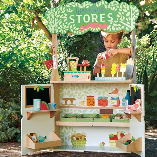 tender leaf toys poppenkast en winkeltje | 4608256 | 4