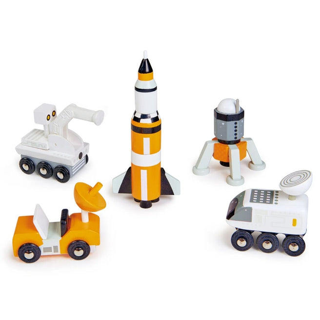 tender leaf toys ruimtevoertuigen - 5st | 4608661 | 0