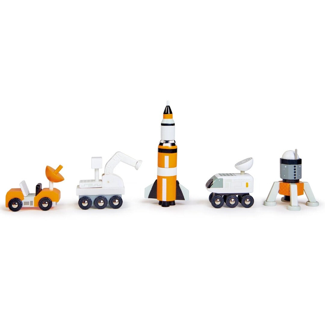 tender leaf toys ruimtevoertuigen - 5st | 4608661 | 1