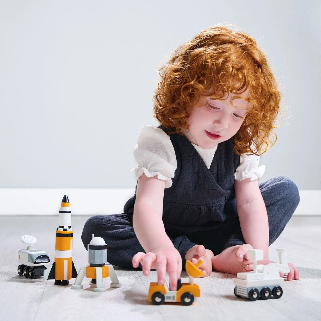 tender leaf toys ruimtevoertuigen - 5st | 4608661 | 4