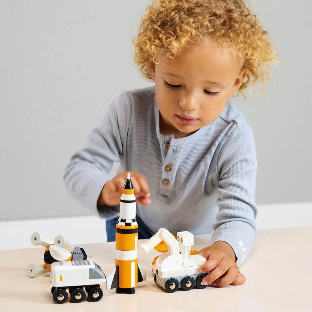 tender leaf toys ruimtevoertuigen - 5st | 4608661 | 5