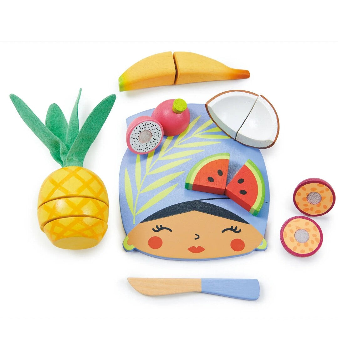tender leaf toys snijplankje tropisch fruit | 4608281 | 1