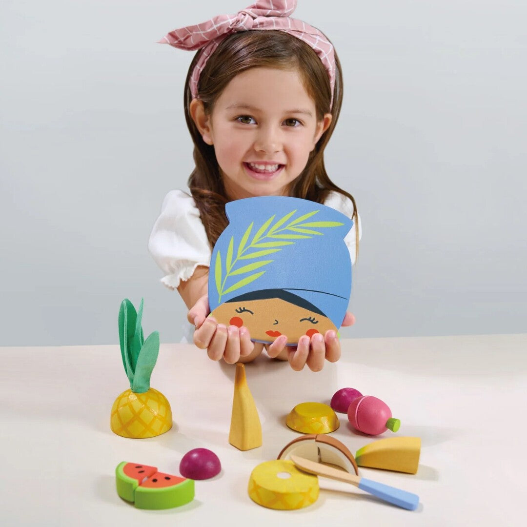 tender leaf toys snijplankje tropisch fruit | 4608281 | 3