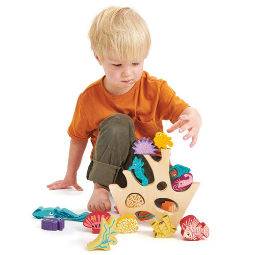 tender leaf toys stapelspeelgoed zeedieren | 4608410 | 1