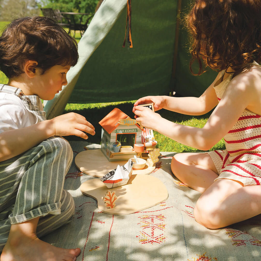 tender leaf toys strandpaviljoen - 26-delig | 4608379 | 5