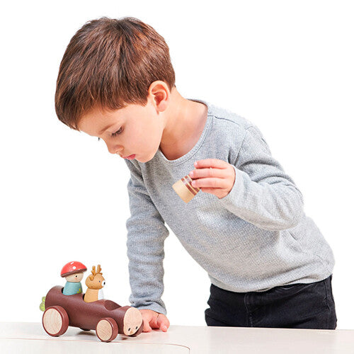 tender leaf toys taxi bosdieren | 4608386 | 2