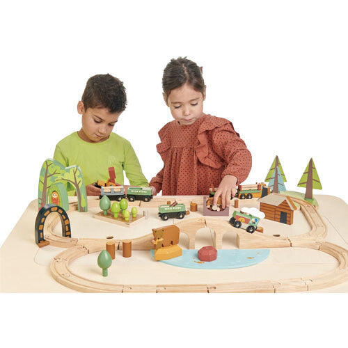 tender leaf toys treinbaan dennenbos | 4608702 | 12
