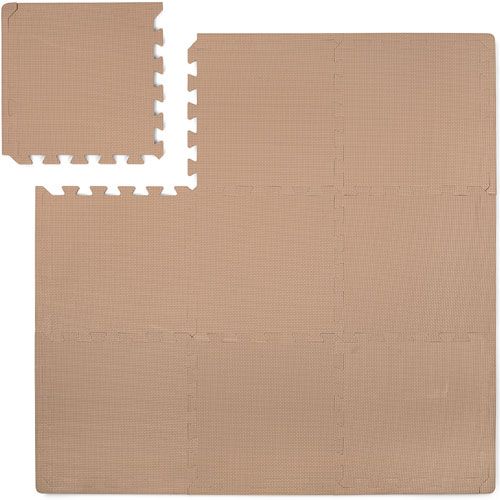 that's mine foam speelmat 100x100 cm - light brown | PM2104 US | 0