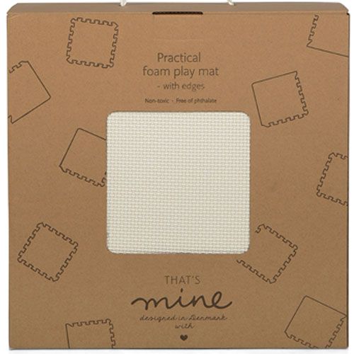 that's mine foam speelmat 100x100 cm - light grey | PM2100 | 1