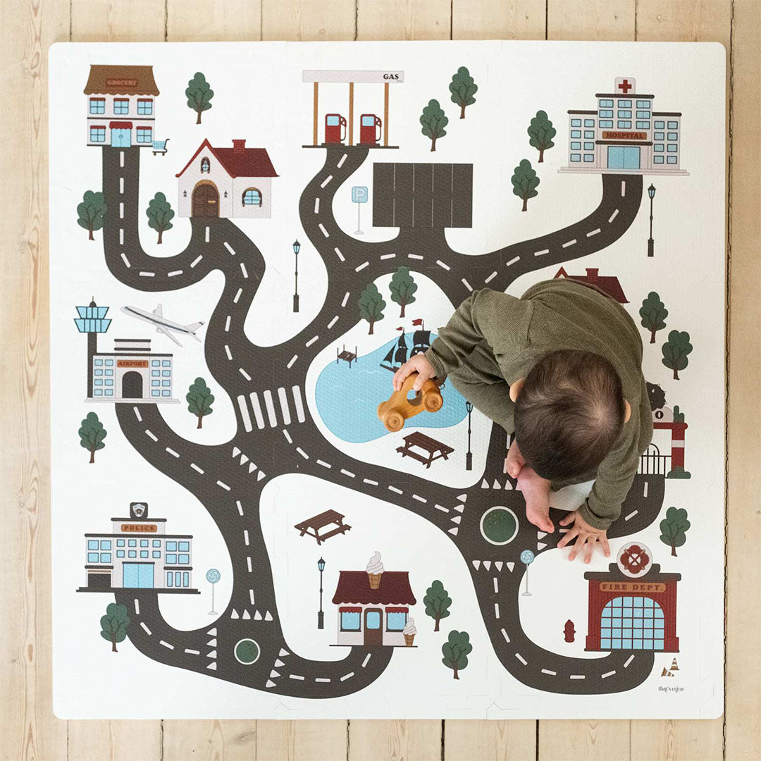 that's mine foam speelmat - alva - roadtrip - 100x100 cm | 28503184130 |  3