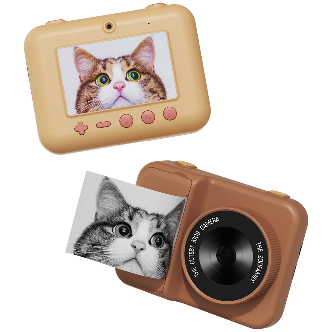 the zoofamily kindercamera met thermische printer zoo print - vos | TZFP2fox | 3