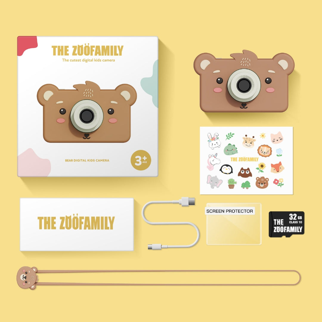 the zoofamily kindercamera zoo friends - beer | TZFC1nbear | 7