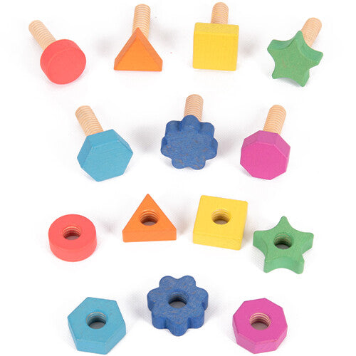 tickit bouten en moeren regenboog - 14st | 74001 | 0
