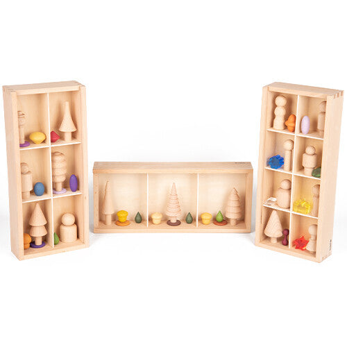 tickit sorteerbakken met deksel - 3st | 73462 | 1