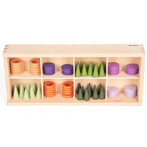 tickit sorteerbakken met deksel - 3st | 73462 | 12