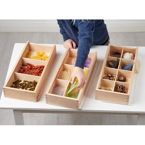 tickit sorteerbakken met deksel - 3st | 73462 | 7