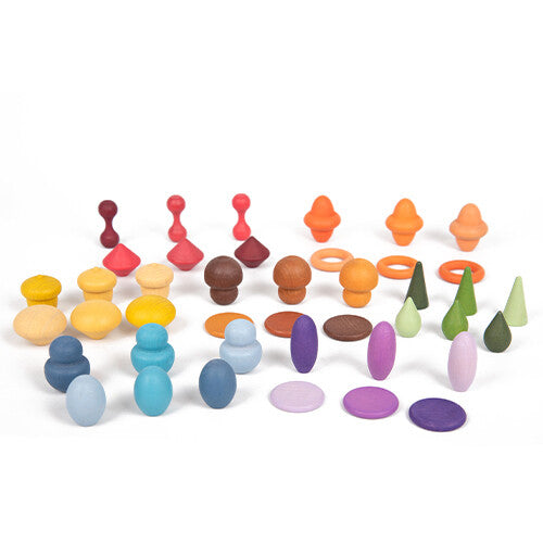 tickit speelfiguren met symbolische kleuren - 42st | 74051 | 0