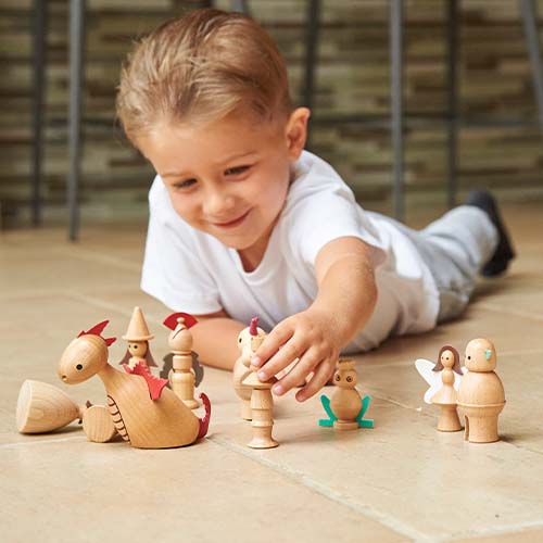 tickit speelfiguren sprookjes - 10st | 73496 | 12