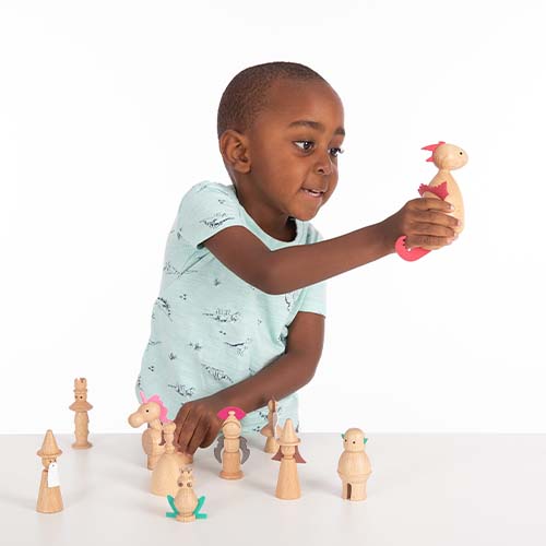 tickit speelfiguren sprookjes - 10st | 73496 | 7