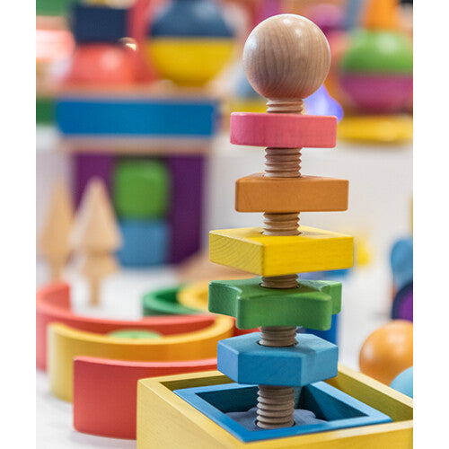 tickit vormen twister regenboog - 8-delig | 74003 | 6
