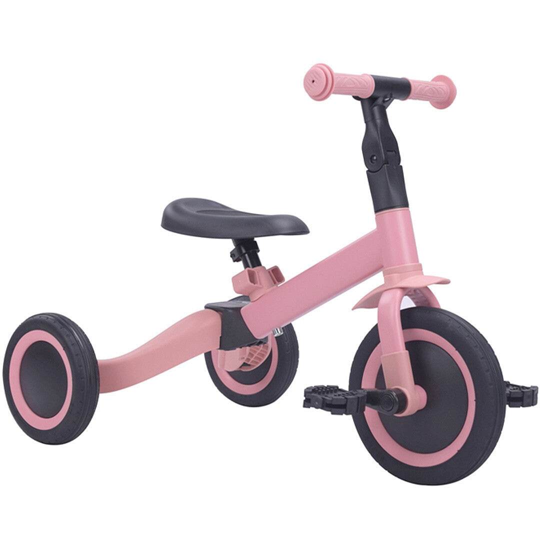 topmark 4-in-1 driewieler en loopfiets kaya - pink | T6079.PK0123 | 0