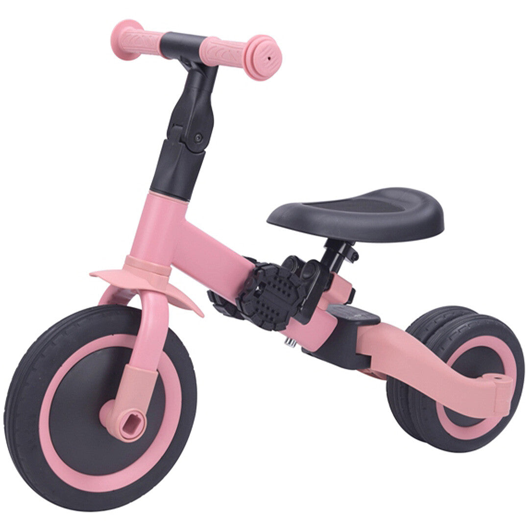 topmark 4-in-1 driewieler en loopfiets kaya - pink | T6079.PK0123 | 1