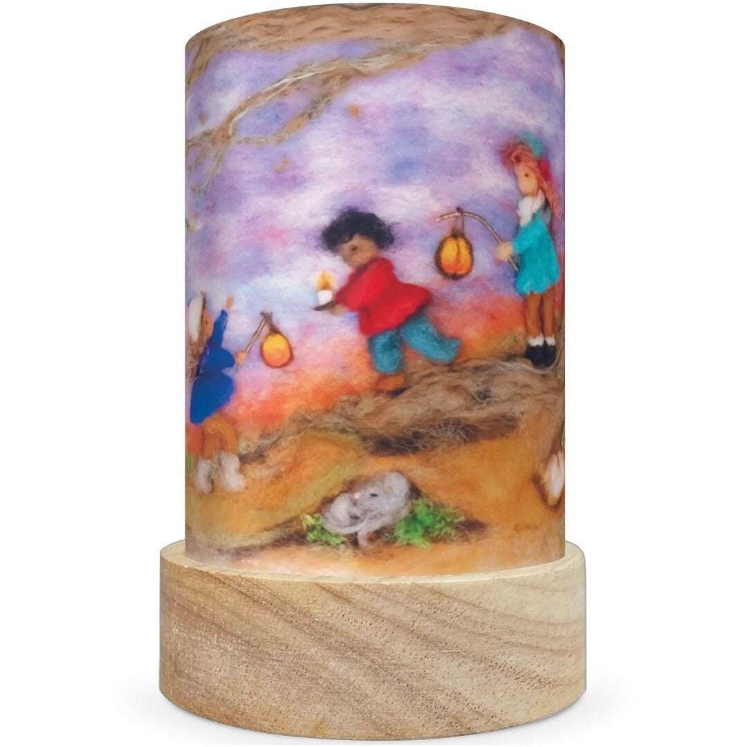 toverlux lichtkaarten voor lantaarn - het wol feetje - holidays - 5st | TS-SET-HWF1 | 3