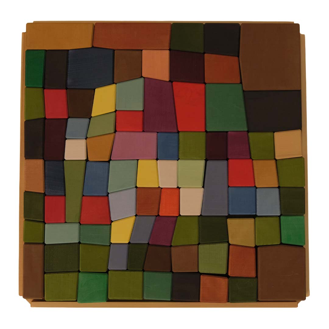 toyto bouwblokken oddy cubes - 82st | TOY201 | 1