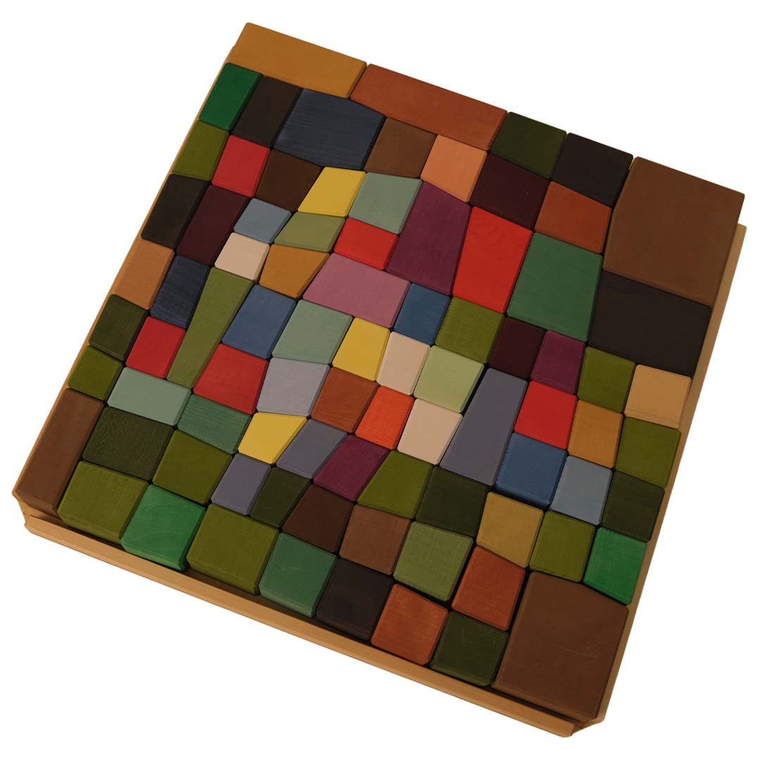 toyto bouwblokken oddy cubes - 82st | TOY201 | 4