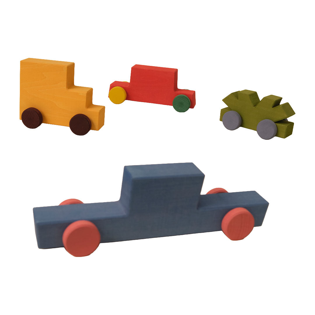 toyto stapelauto's quartet vehicle - 4st | TOY501 | 7