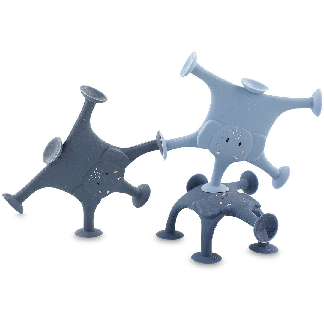 trixie badspeeltjes met zuignappen - mrs. elephant - 3st | 37-682 | 0
