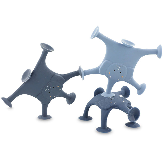 trixie badspeeltjes met zuignappen - mrs. elephant - 3st | 37-682 | 0