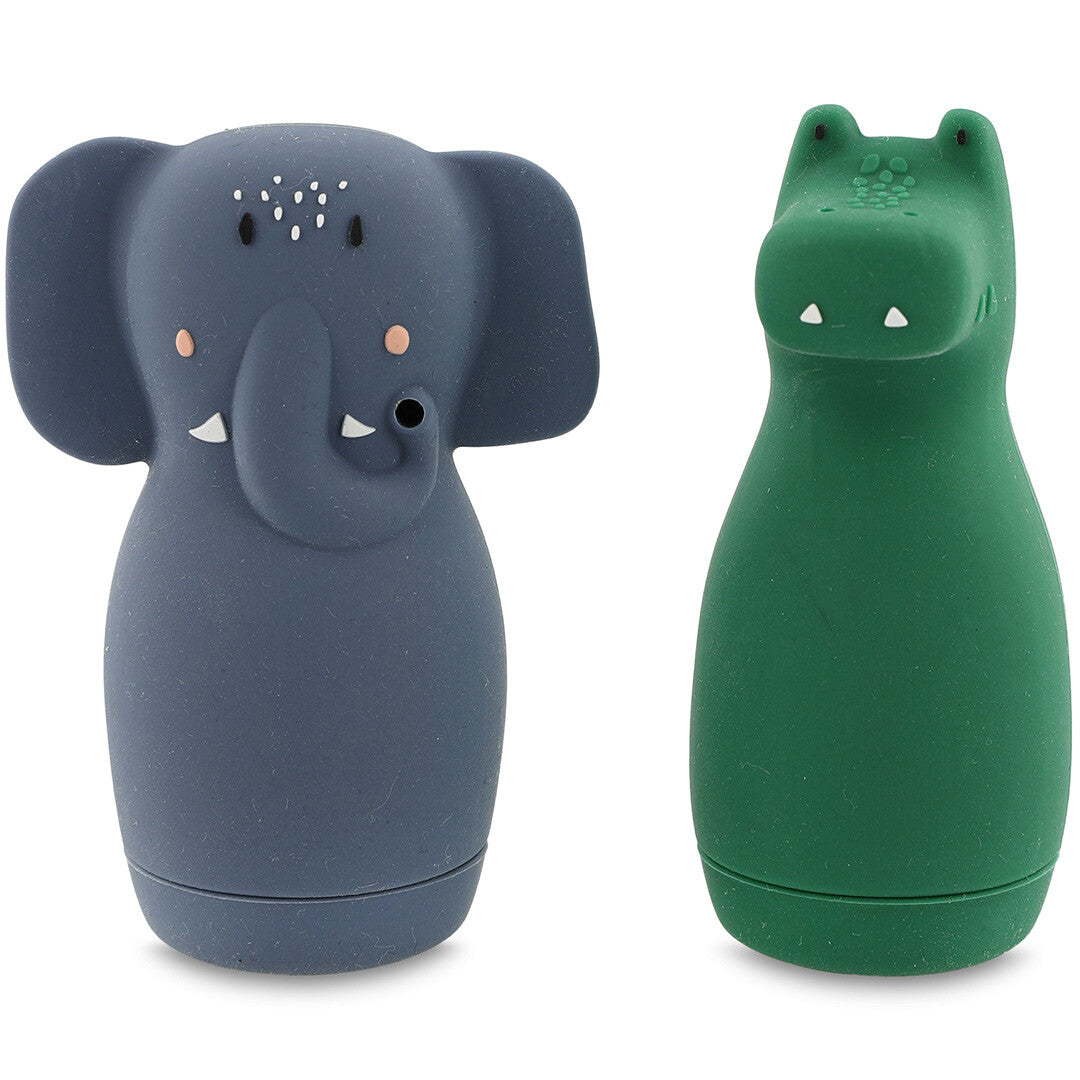 trixie badspeeltjes mrs. elephant en mr. crocodile | 37-676 | 1