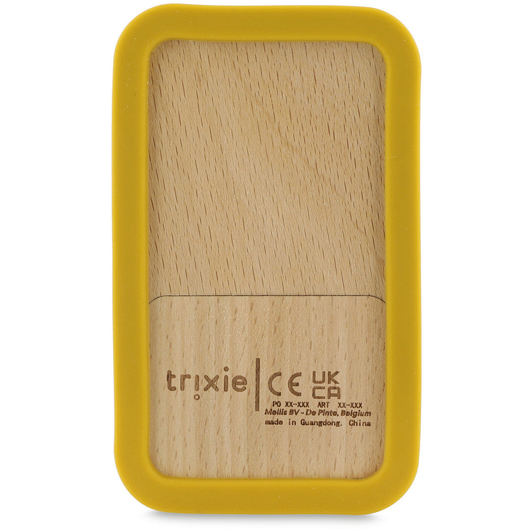 trixie bijtspeelgoed met spiegeltje telefoon - mr. lion | 36-243 | 1
