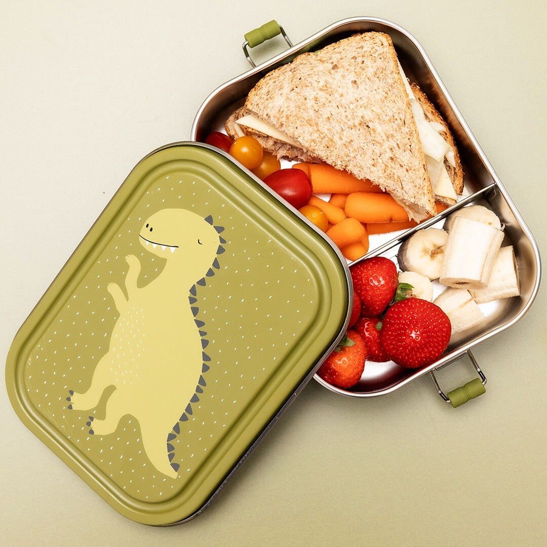 trixie rvs broodtrommel mr. dino - 1200 ml | 60-201 | 1