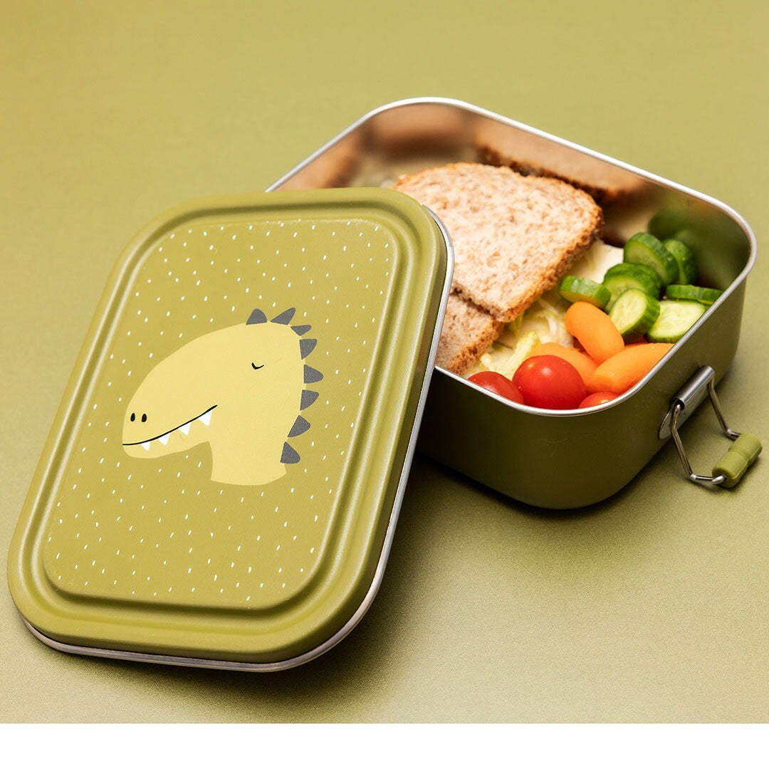 trixie rvs broodtrommel mr. dino - 800 ml | 59-201 | 1