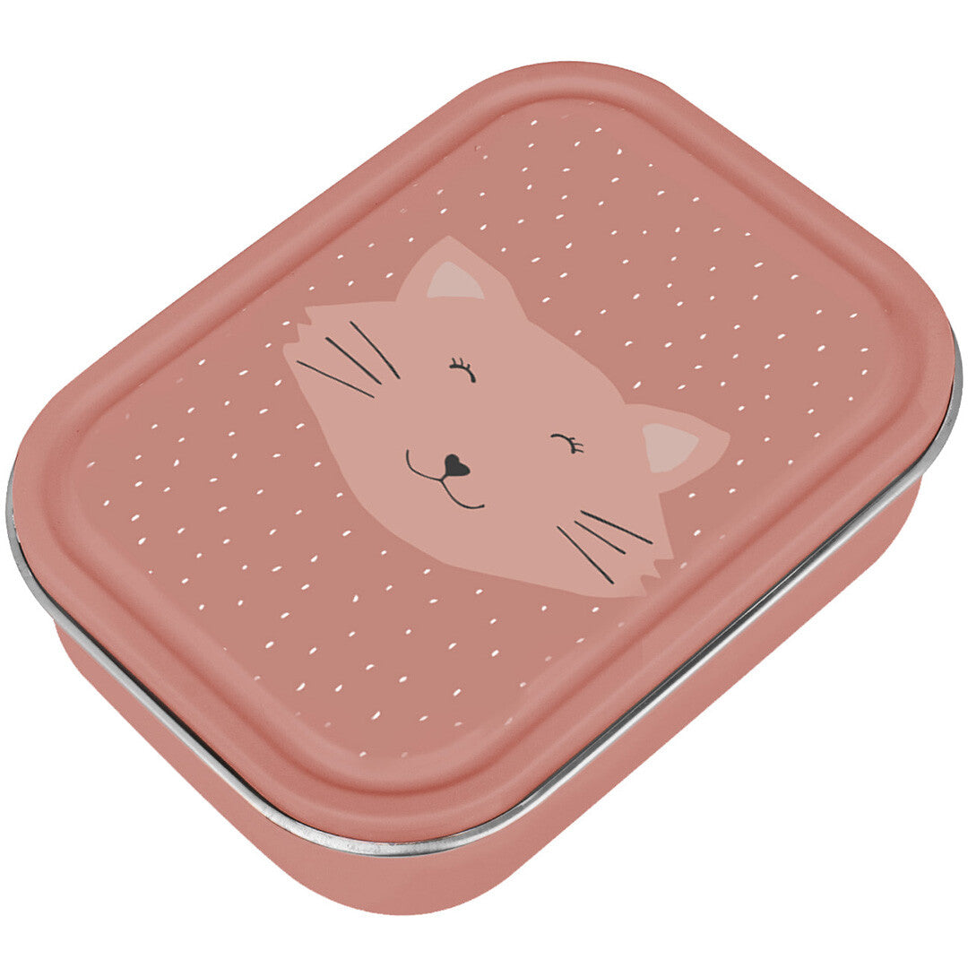 trixie rvs broodtrommel mrs. cat - 800 ml | 59-222 | 0