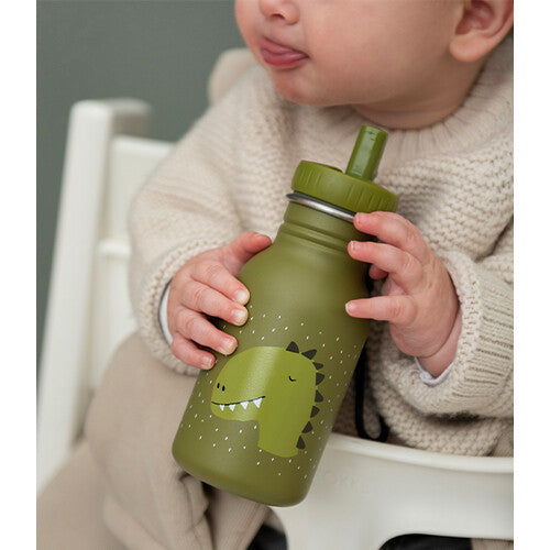 trixie rvs drinkfles mr. dino - 350 ml | 40-201 | 1