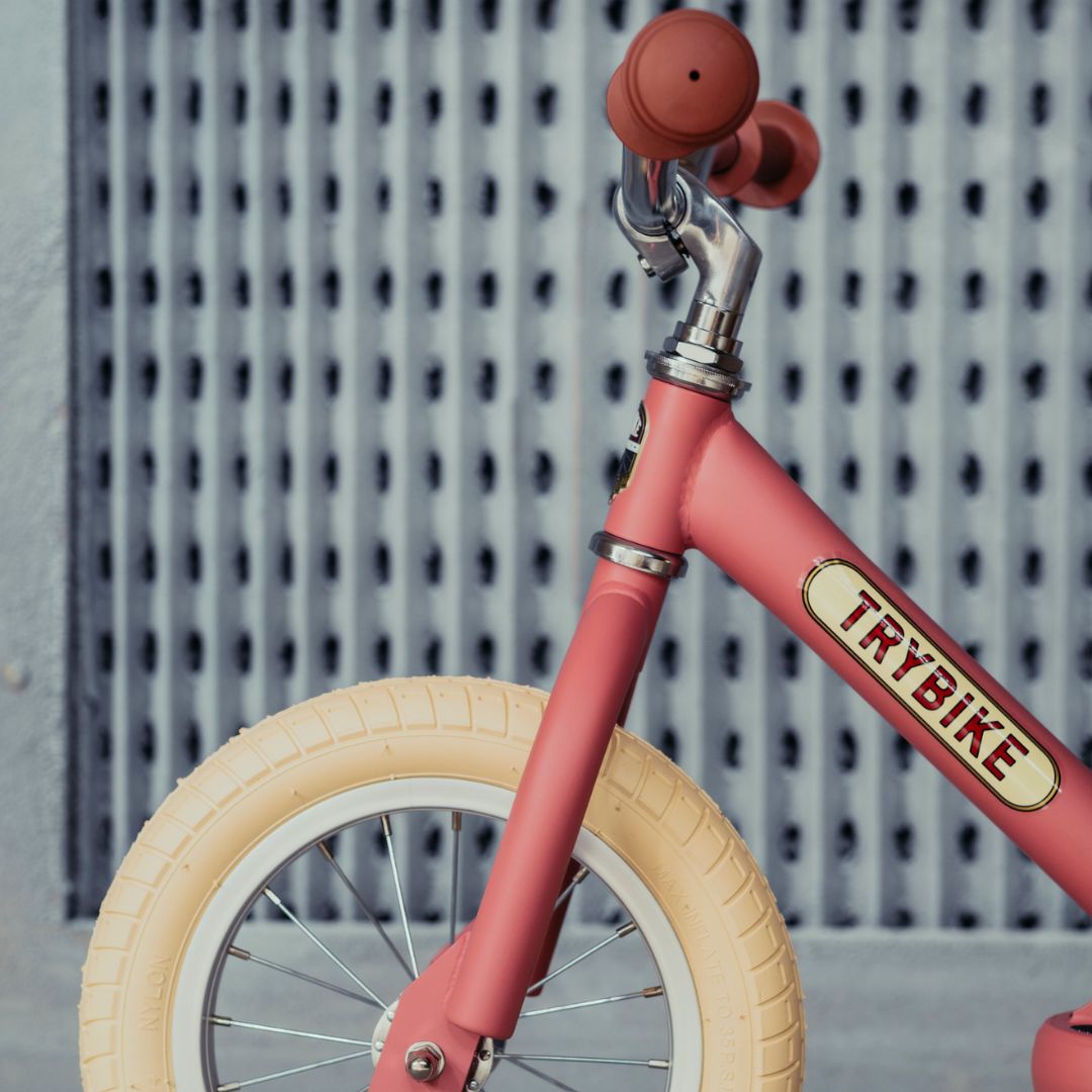 trybike steel 2-in-1 loopfiets vintage roze mat - bruin  | TBS3-MPNK-VIN | 5