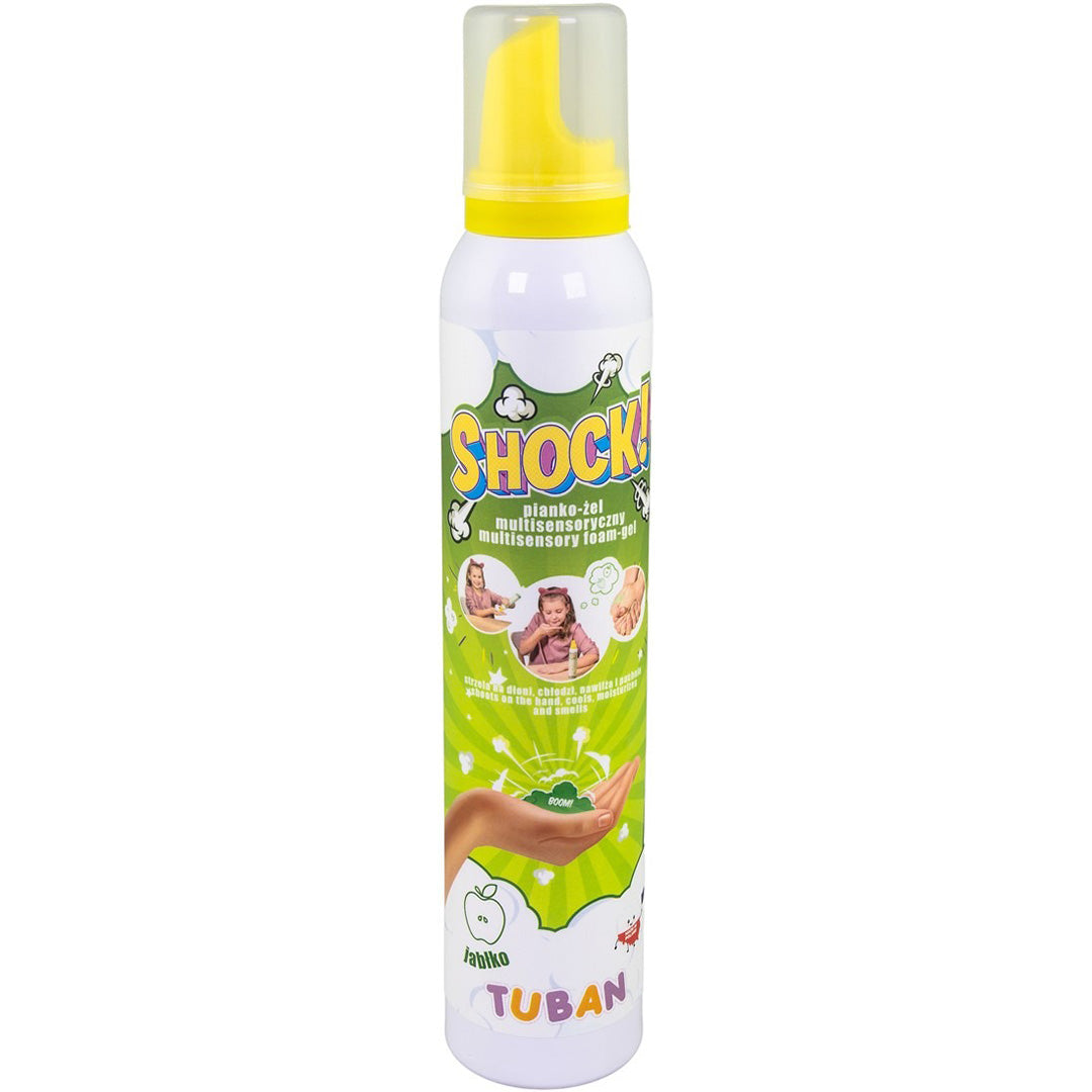 tuban mousse crépitante sensorielle shock! - pomme